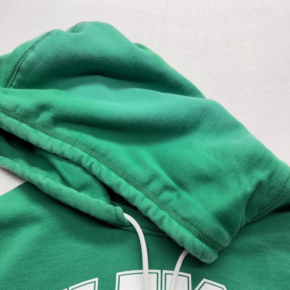 Tommy Hilfiger Heavyweight Collegiate Logo‎ Hoodie Men XXL Green - Picture 7 of 16